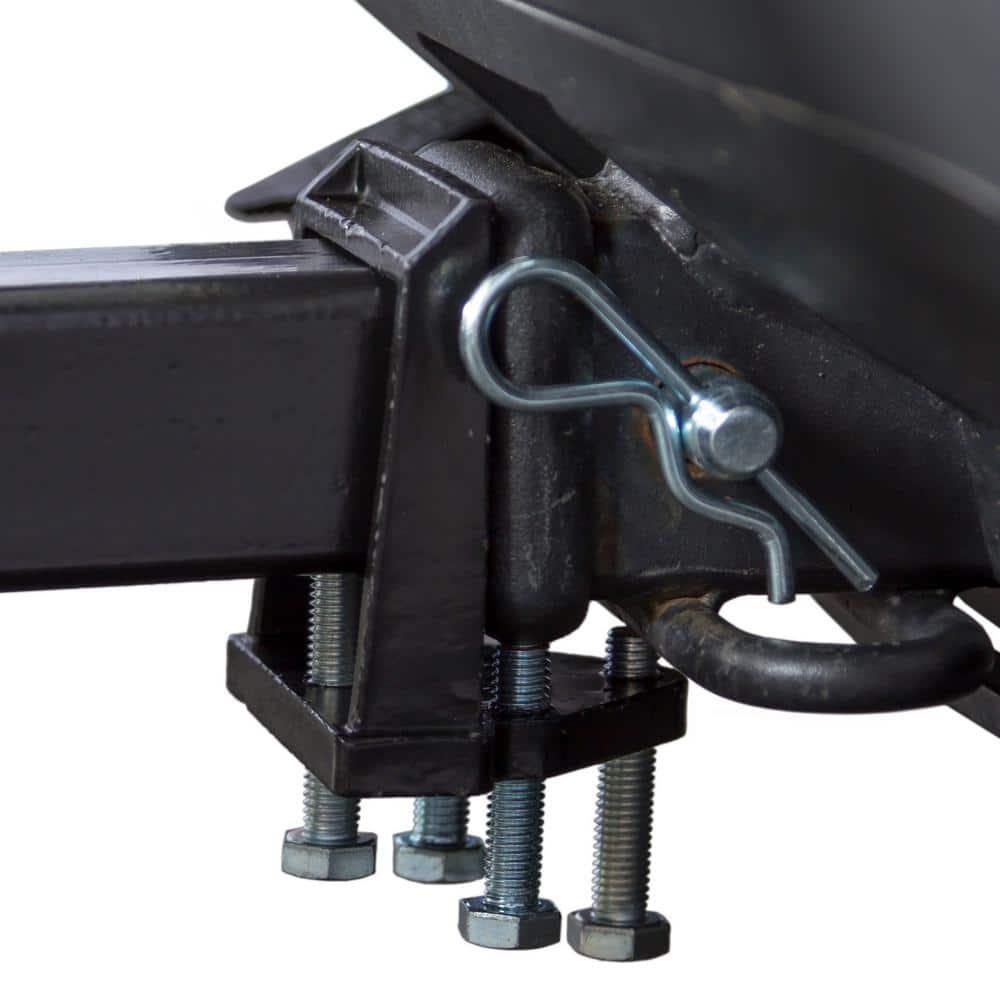 Elevate Outdoor ACC500-DLX Deluxe Aluminum Basket Hitch Cargo Carrier and Ramp - 500 lb Cap