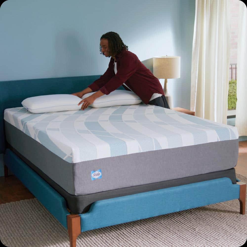 Sealy Dreamlife 14” King Gel Memory Foam Mattress-in-a-Box, Adult