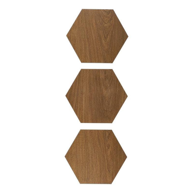 BaseCore HEX 12mil x 5.75" W Peel and Stick Vinyl Plank Flooring