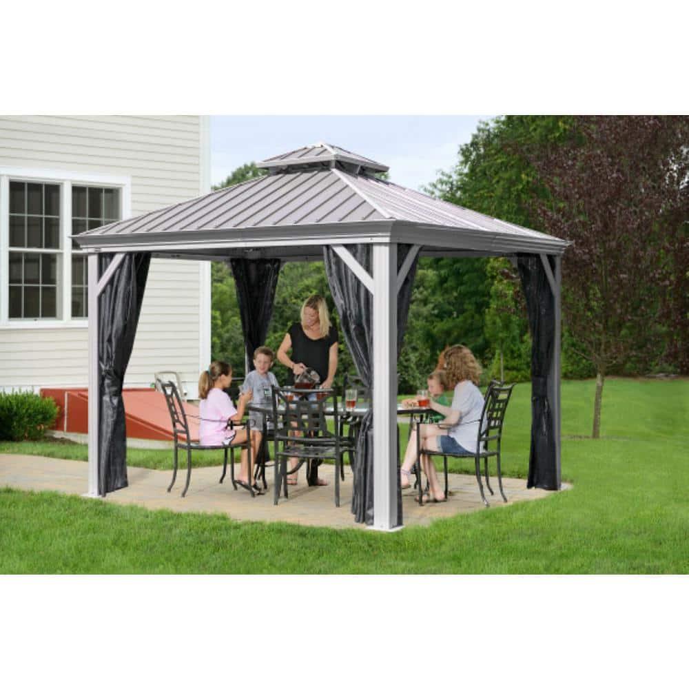 Sojag Sojag Monaco Champagne 10 ft. x 10 ft. Gazebo