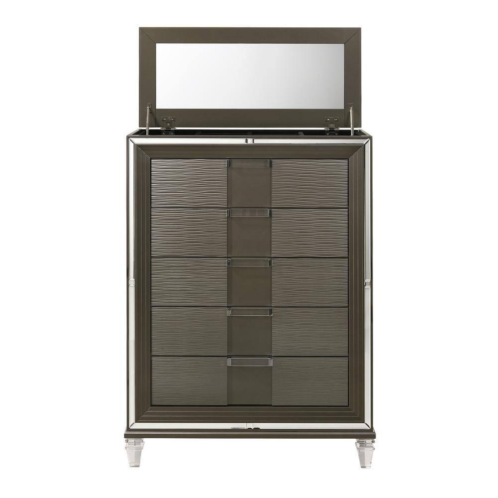 Picket House Furnishings Charlotte 5-Drawer Flip-Top Chest