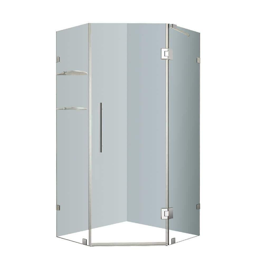 Neoscape GS 42" x 72" Neo-Angle Hinged Shower Enclosure