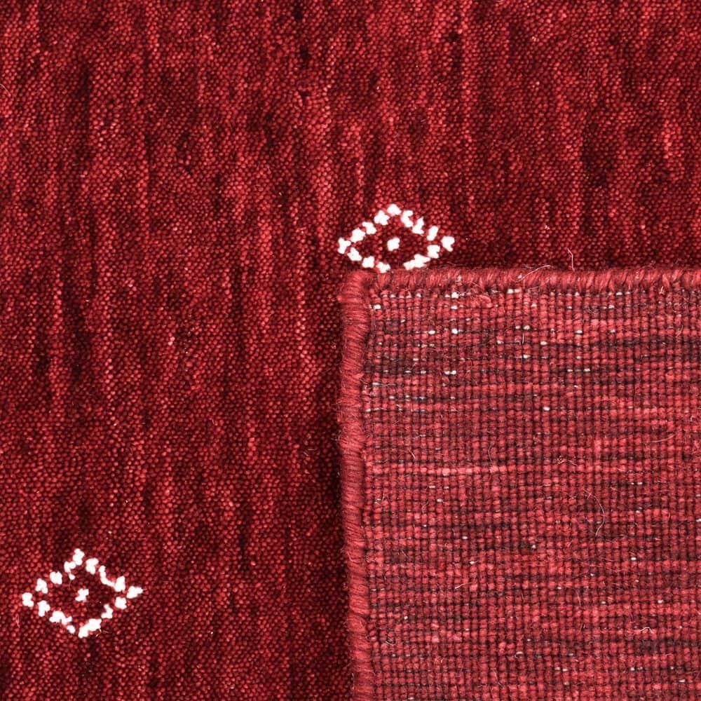 Cyrena Hand-Loomed Wool Rug - Red / 9' x 12'