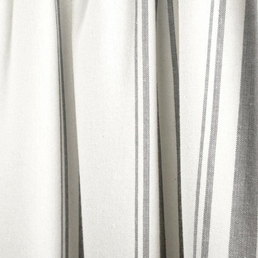 Lush Decor Striped Cotton Tailored Window Valance