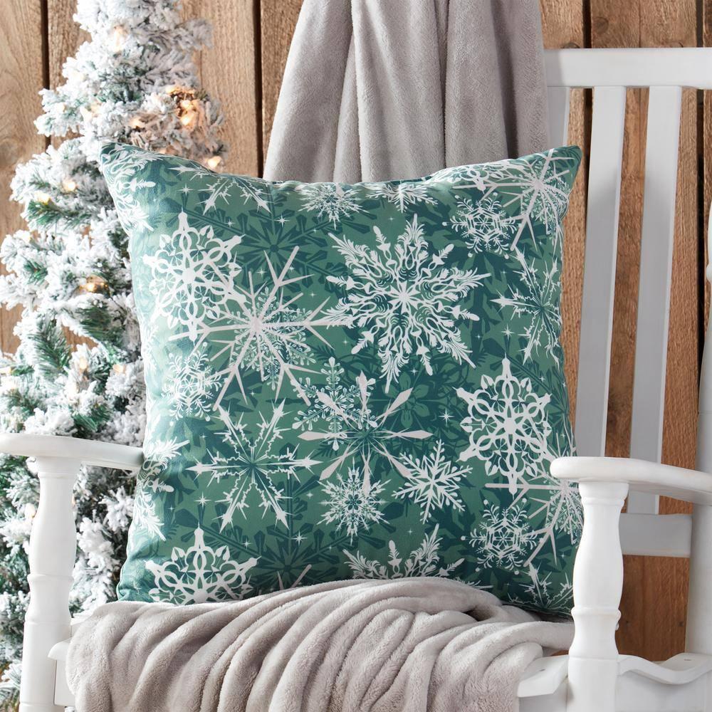 Greendale Home Fashions Evergreen Cotton Throw Pillow