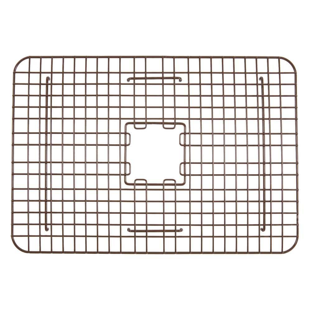 SinkSense Foster Antique Brown 25" x 17" Kitchen Sink Bottom Grid