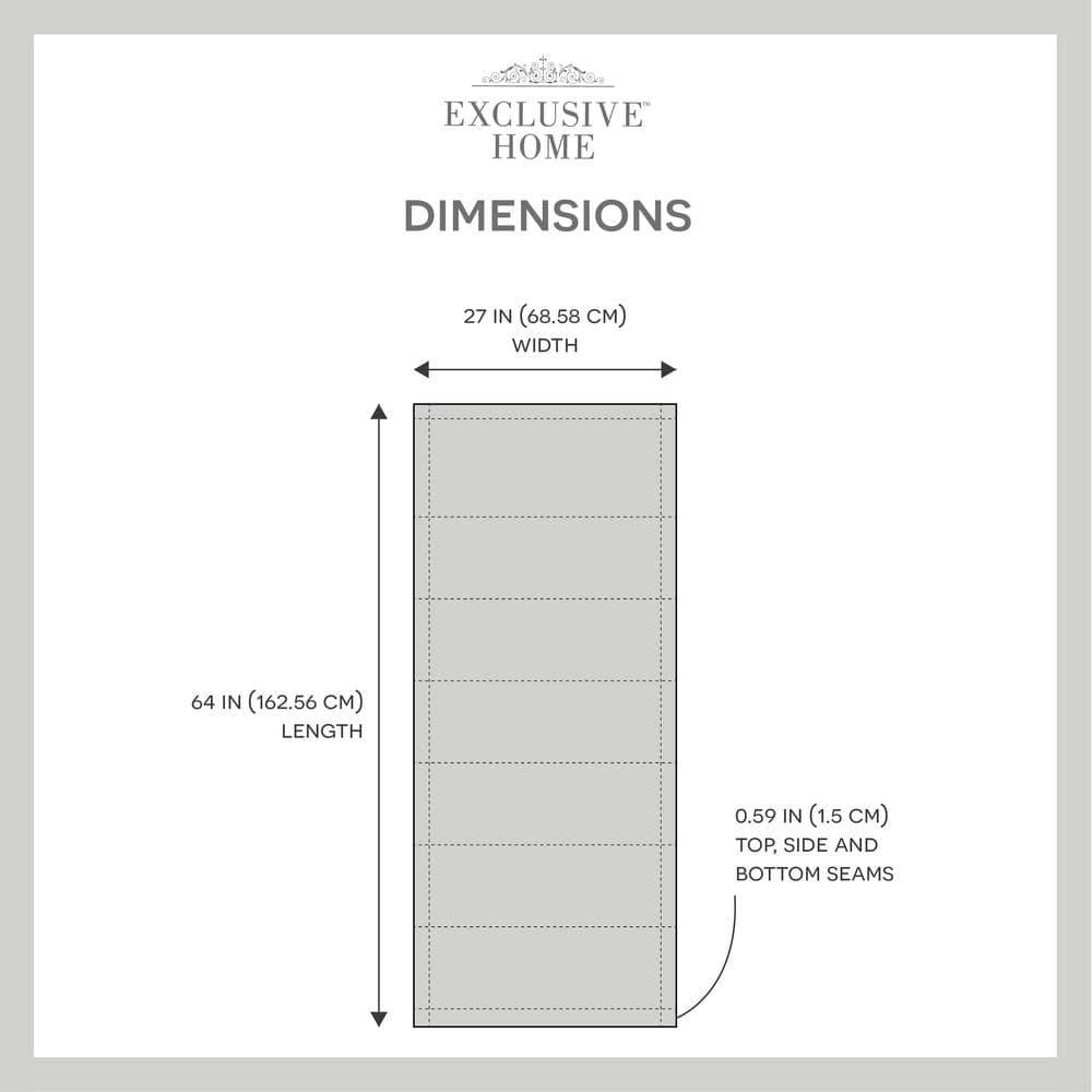 Amalgamated Textiles Exclusive Home Prague Trellis 100% Blackout Roman Shade