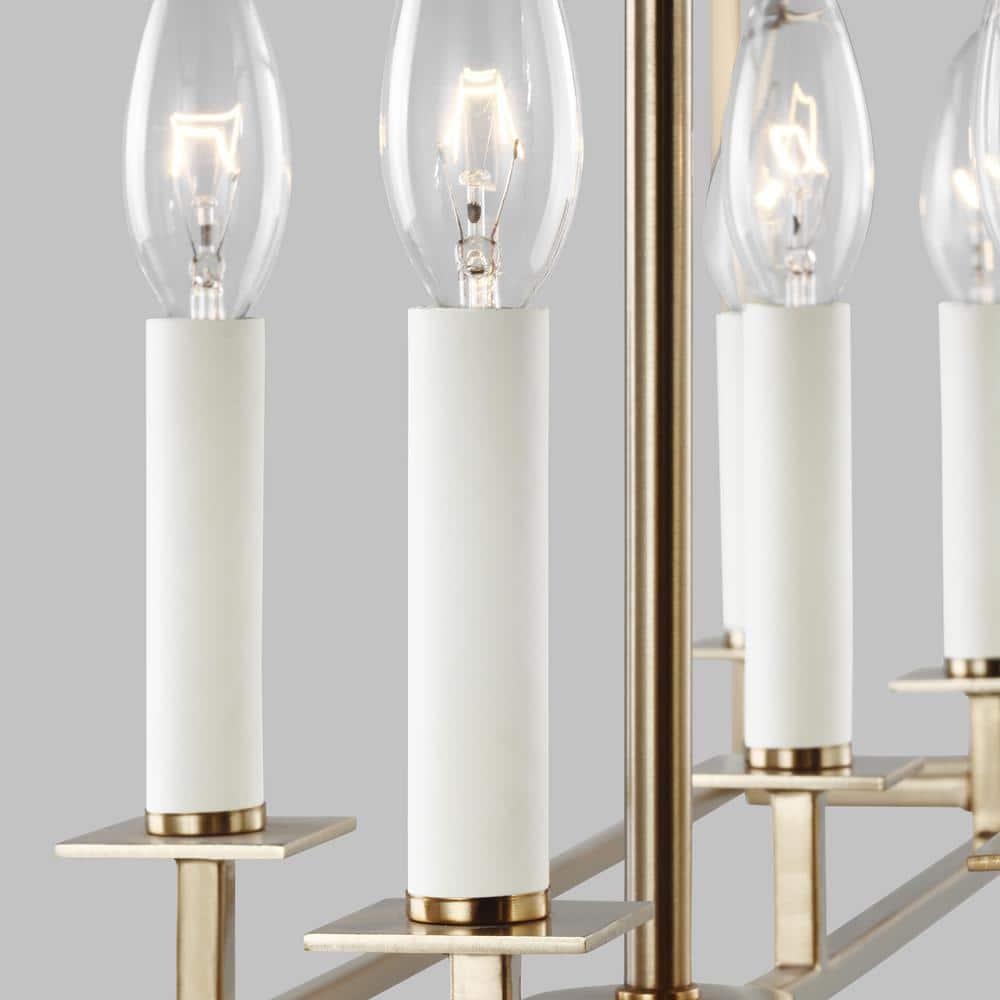 Lucius Linear Chandelier - Brass / 40"L