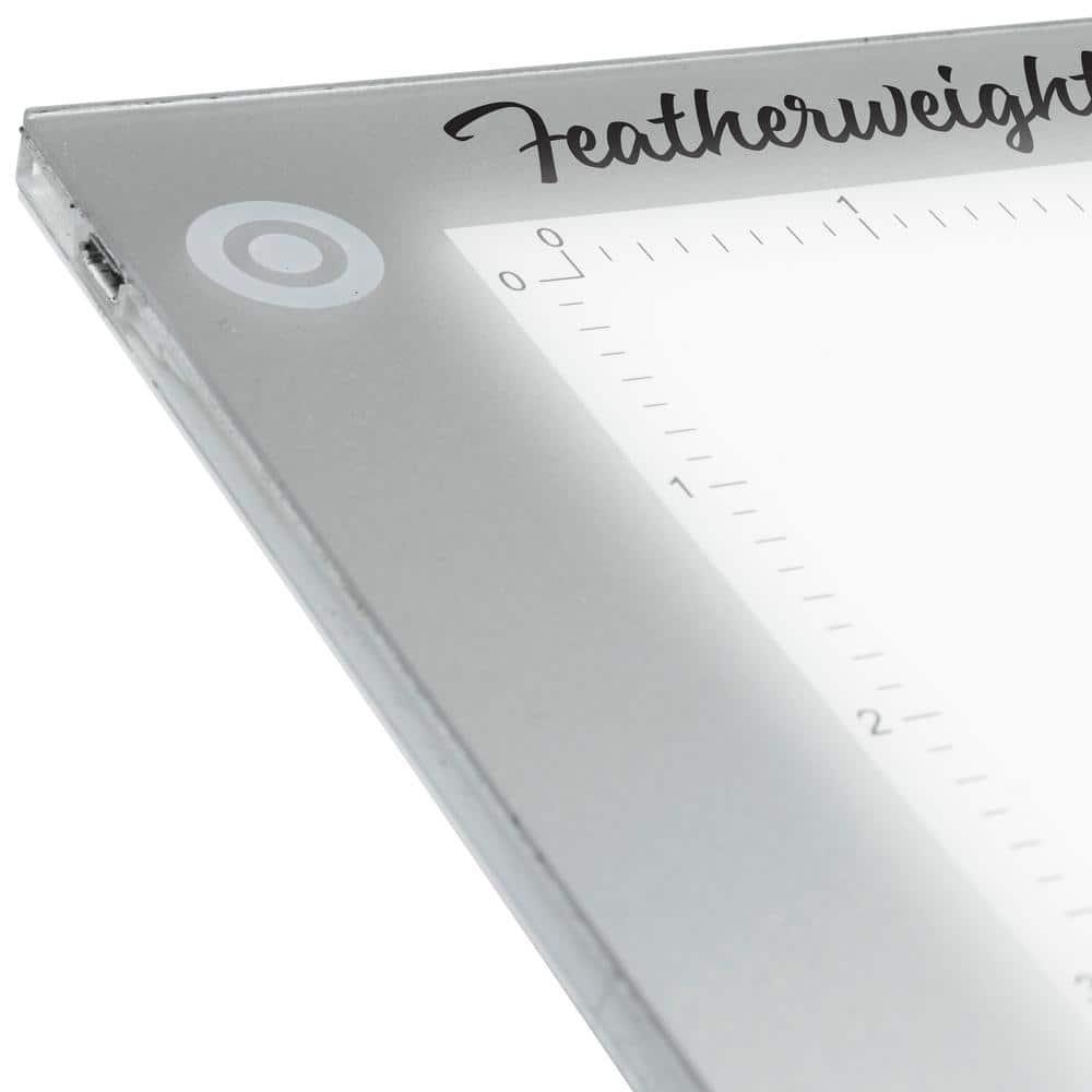 Artograph Featherweight Ultra Thin Lightpad, 12" x 17" Dimmable Slim LED Lightbox Drawing Board for Tracing, Crafting, and Drafting
