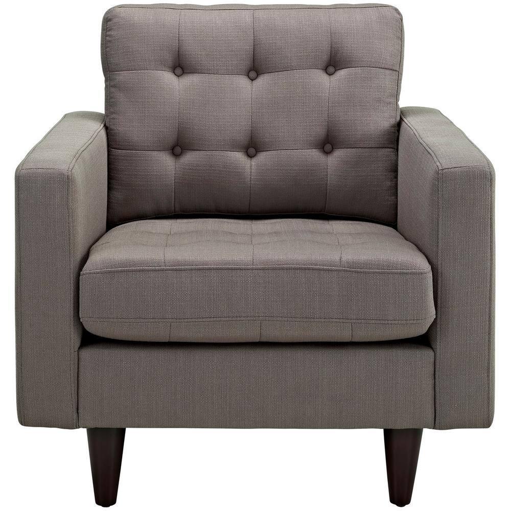 Empress Upholstered Armchair EEI-1013-GRA