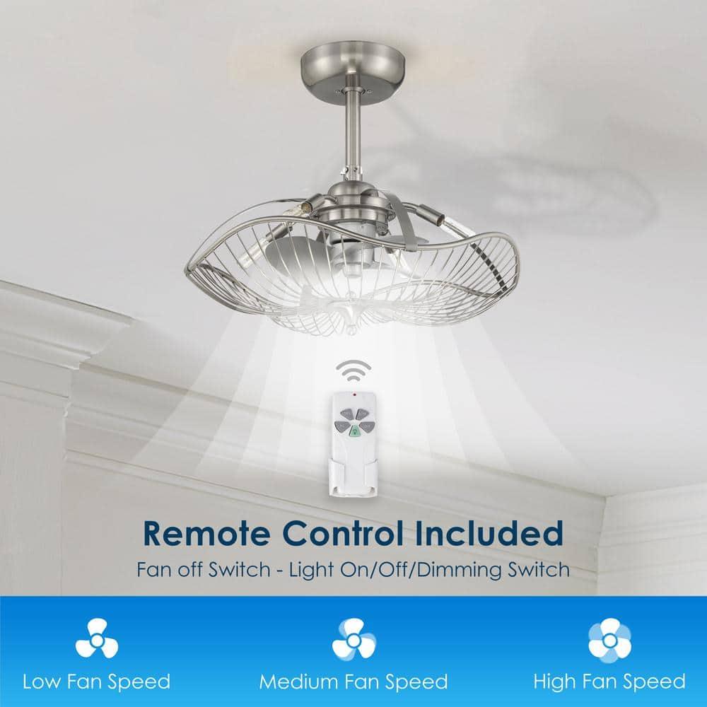 House of Hampton® 22" Akoni 3 - Blade Ceiling Fan with Light Kit Included