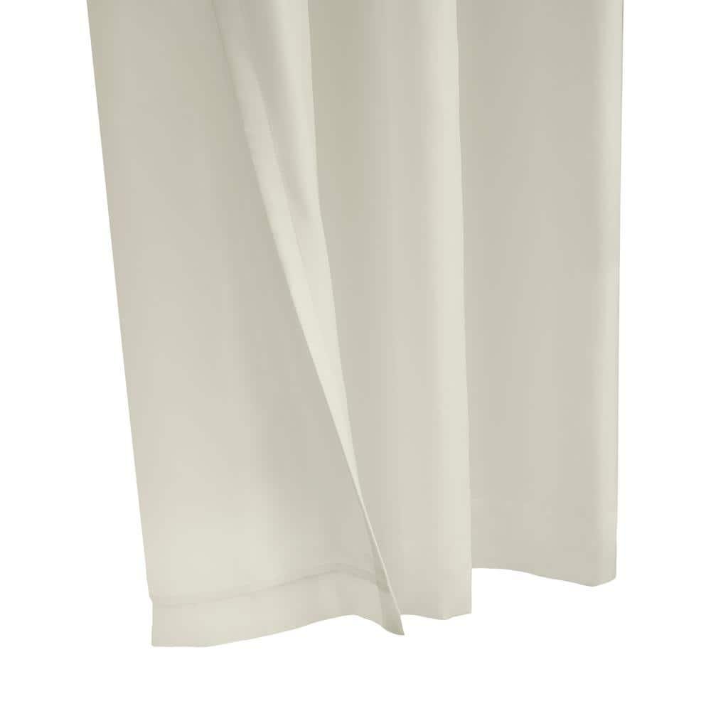 Thermalogic Galion Solid Color Semi-Sheer Thermal Grommet Single Curtain Panel