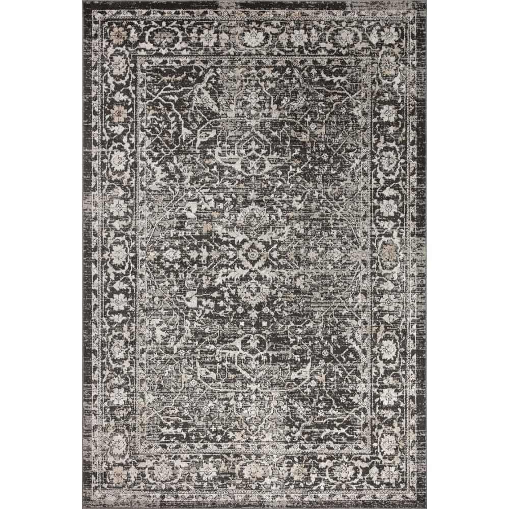 Loloi II Odette Charcoal / Silver 7'-10" x 10' Area Rug