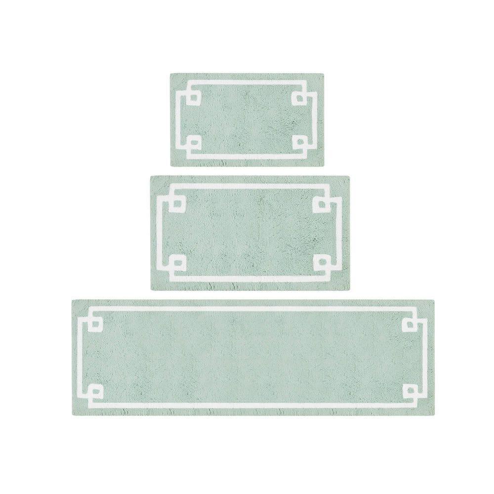 Madison Park 100% Cotton Tufted Bath Rug with Non-Slip Backing