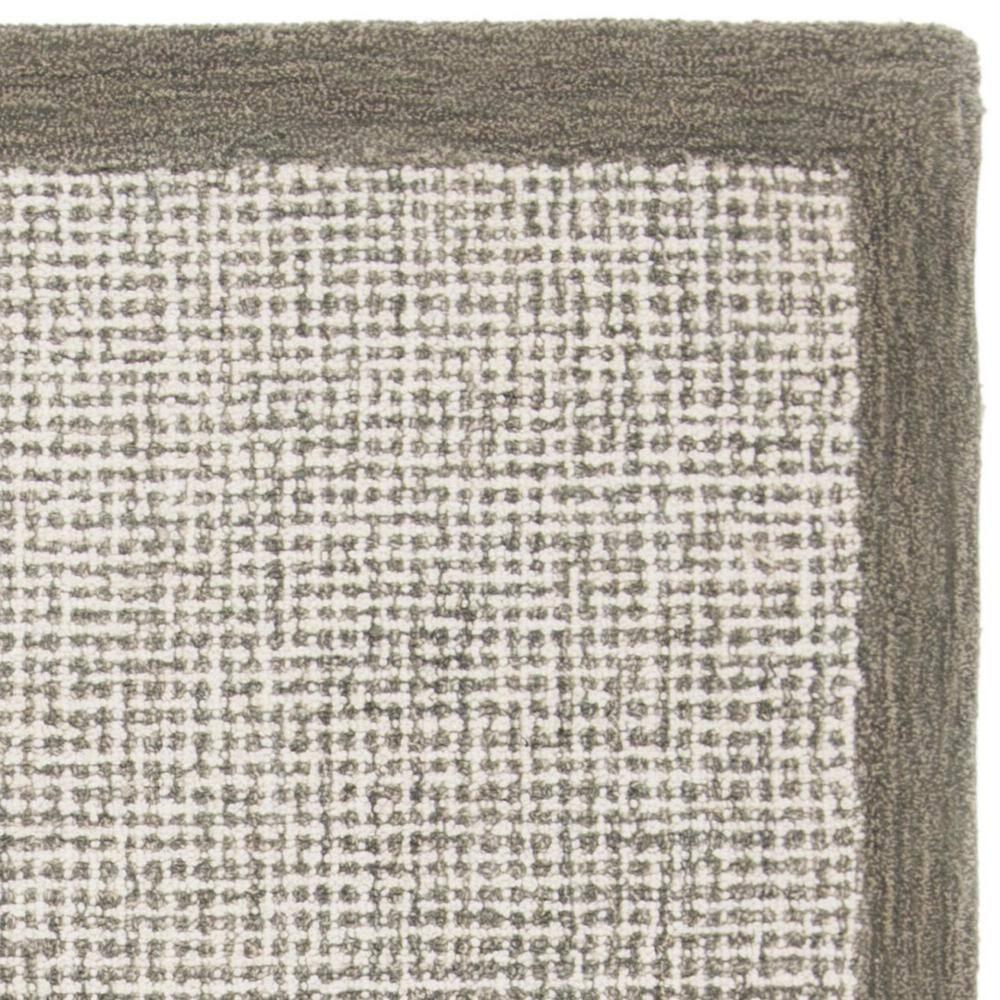 Abstract ABT220 Handmade Indoor Area Rug - Sage/Ivory - 6'x6' - Safavieh