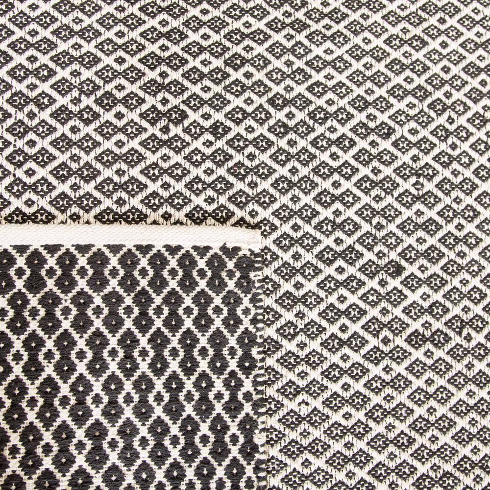 Montauk MTK339 Hand Woven Indoor Area Rug - Ivory/Black - 8'x10' - Safavieh