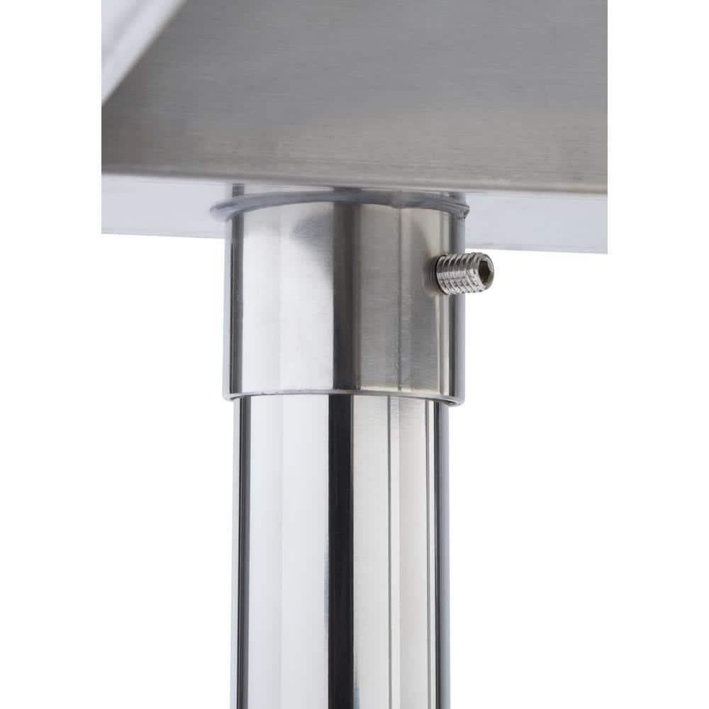 Prep & Savour Hany Metal Prep Table