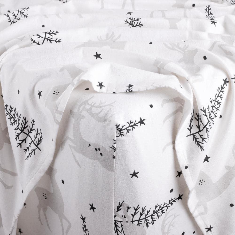 Kathy Ireland Home Kathy Ireland 100% Turkish Cotton Flannel Sheet Set