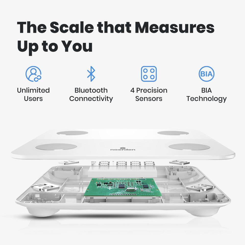 Noerden Noerden Smart Digital Glass Body Analysis Scale