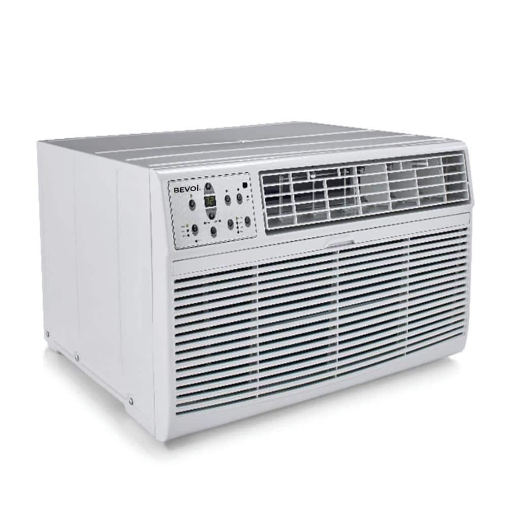 Bevoi Bevoi 12000 BTU Through The Wall Air Conditioner for 350 Square Feet with Heater and Remote Included