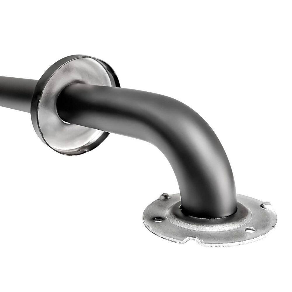 18 Inch Handicap Grab Bars, 2 Pack Stainless Steel Grab Bar for Bathtubs and Showers, Wall Mount Safety Shower Grab Bars for Seniors Injury Elderly, White