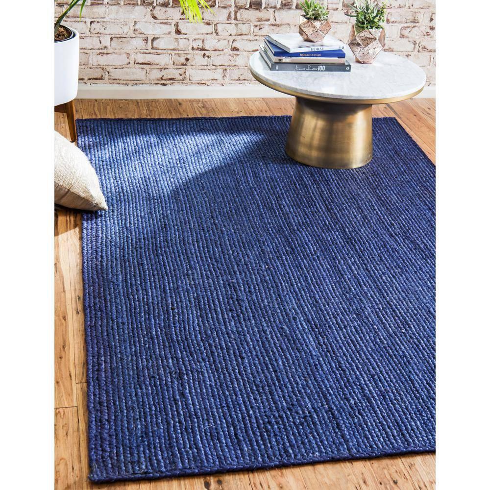 Unique Loom 5' 1 x 8' 0 Dhaka Braided Jute Rectangle Area Rug