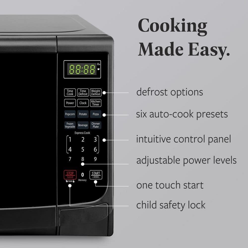 Farberware Farberware 0.9 Cubic Feet Countertop Microwave FM09BKA