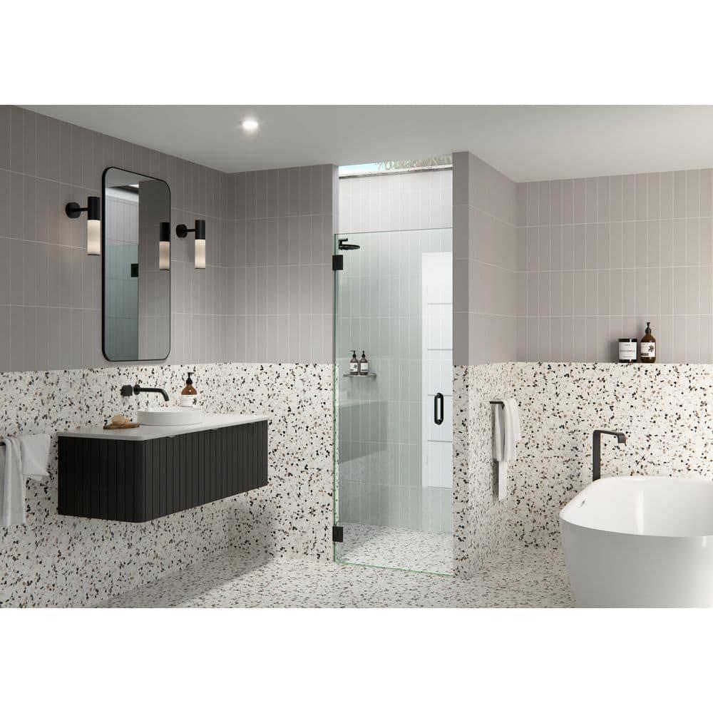 Albedo 28.25 in. x 78 in. Fully Frameless Hinge Shower Door