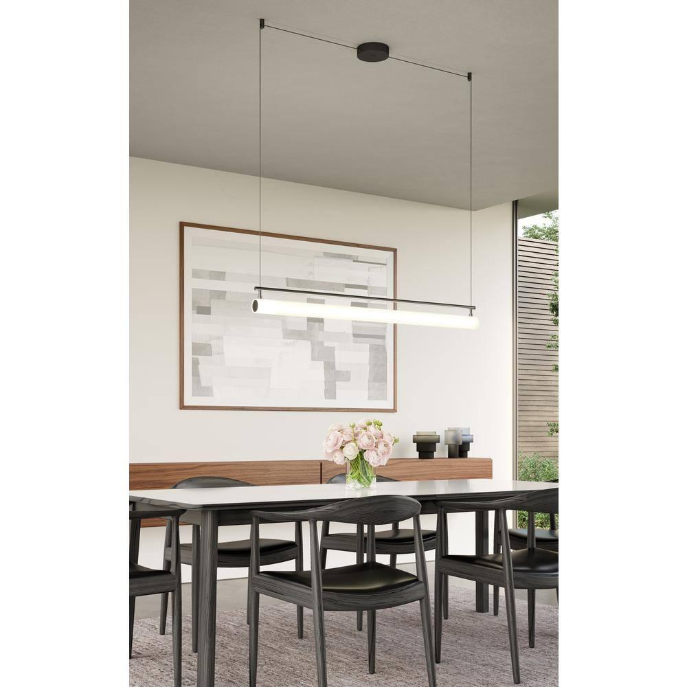 Gramercy 1 - Light Black LED Kitchen Island Pendant
