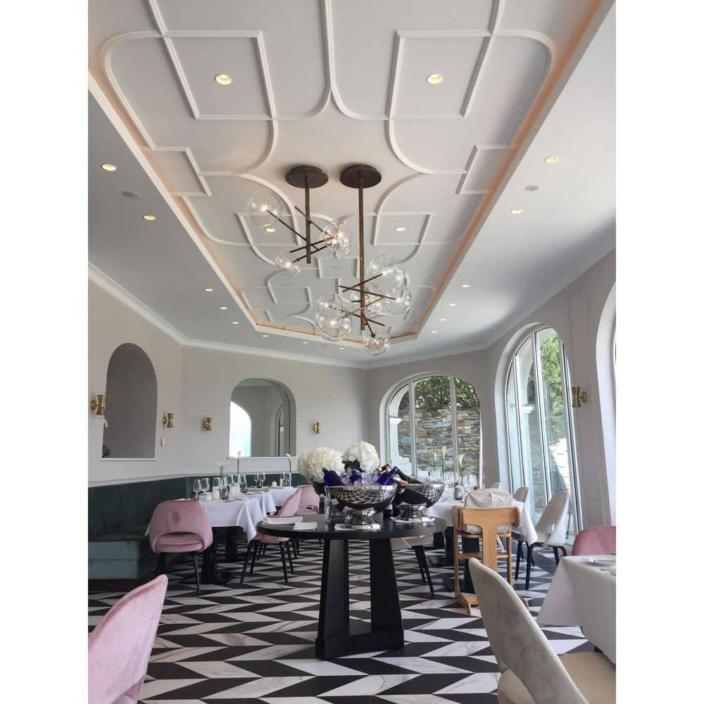 78.75'' H x 1.625'' W x 0.75'' D Plastic Chair Rail