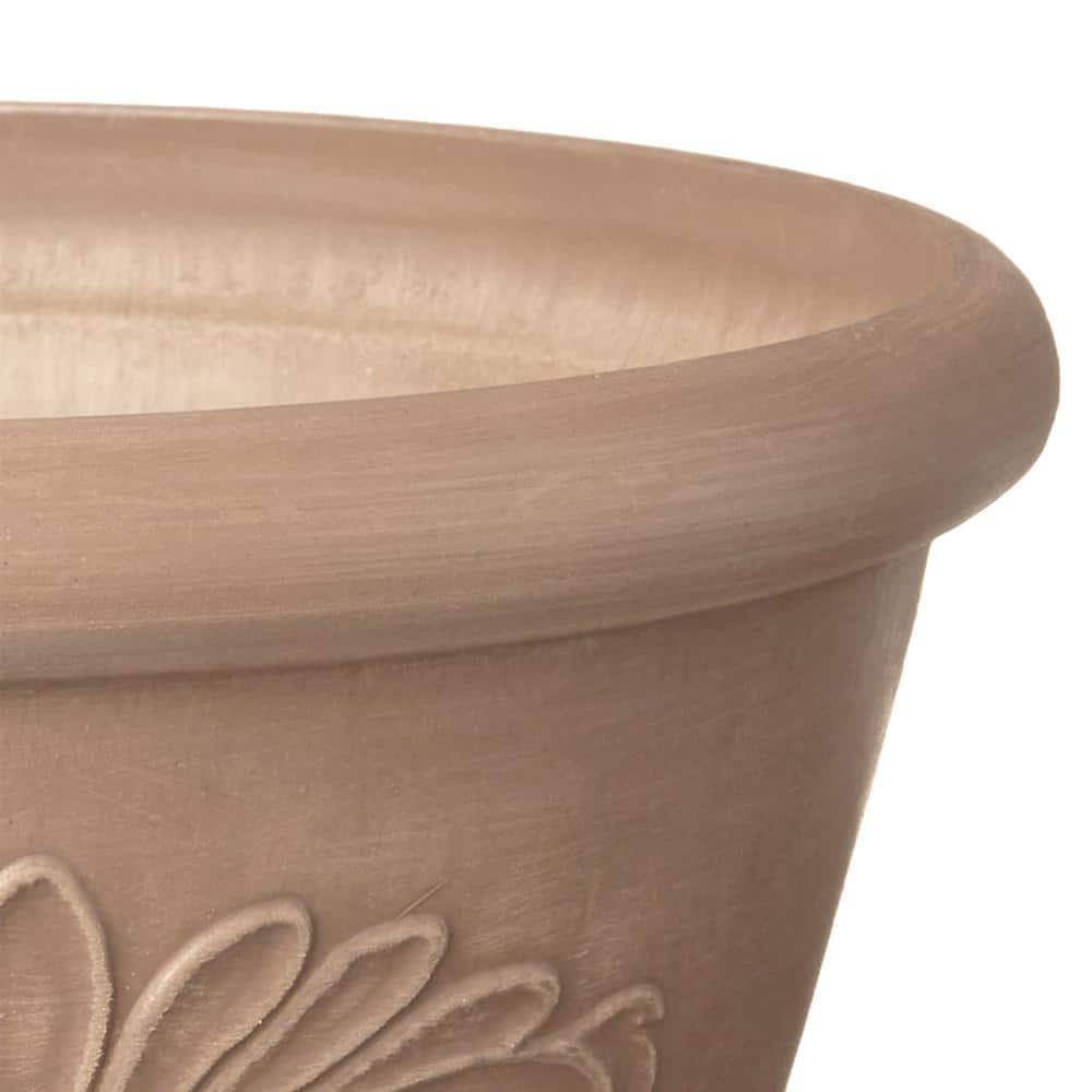Arcadia Garden Products 10x3.5" PSW Bulb Pan, Taupe