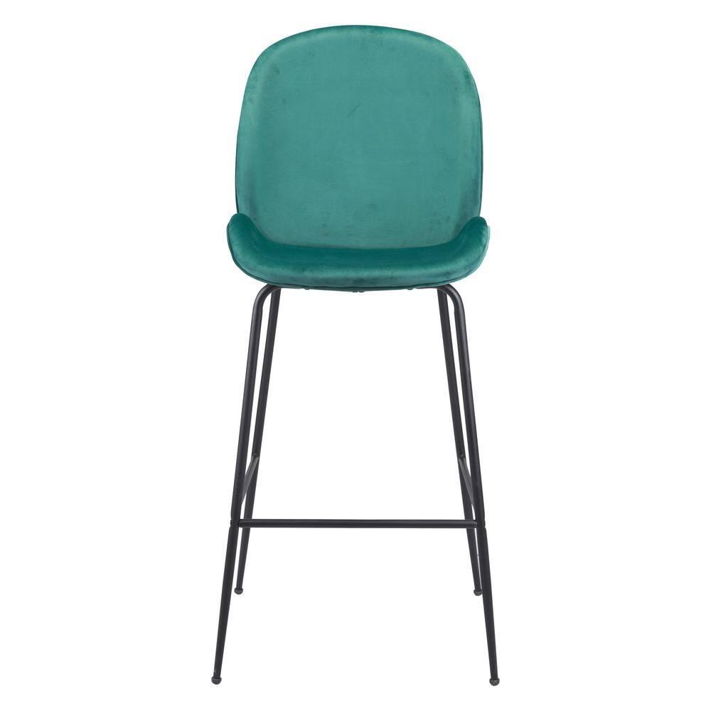 Zuo Miles Barstool Green