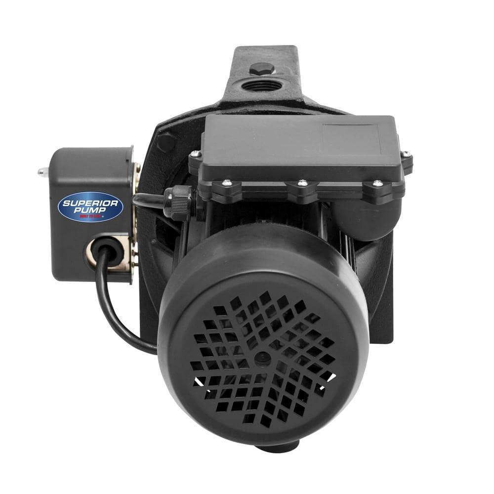 Superior Pump 1/2 HP Cast Iron Shallow Well Jet Water Pump