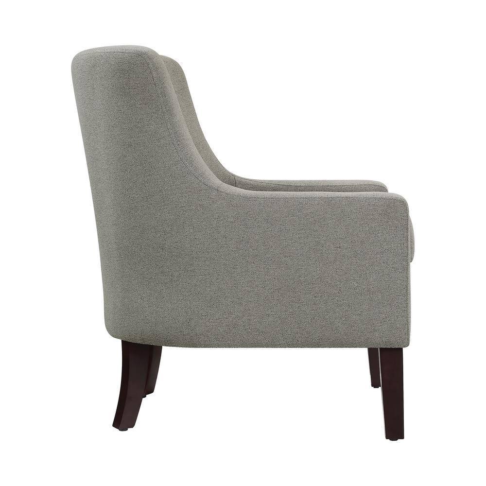 Lexicon Cairn Fabric Upholstered Accent Chair in Brown Color