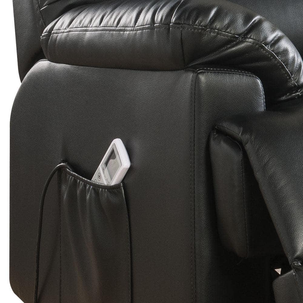 ACME Ixora Recliner with Power Lift and Massage in Black