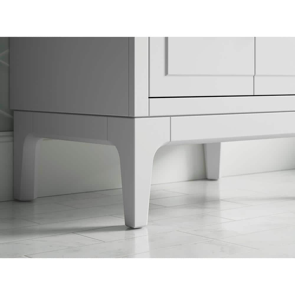Seer 24" Freestanding Single Bathroom Vanity Cabinet with Sink and Quartz Top