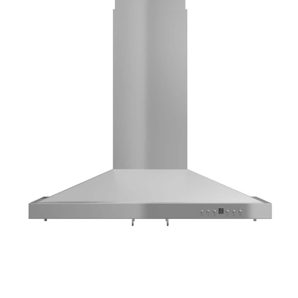 30 in. Convertible Vent Isl& Mount Range Hood in Stainless Steel (GL2i-30)
