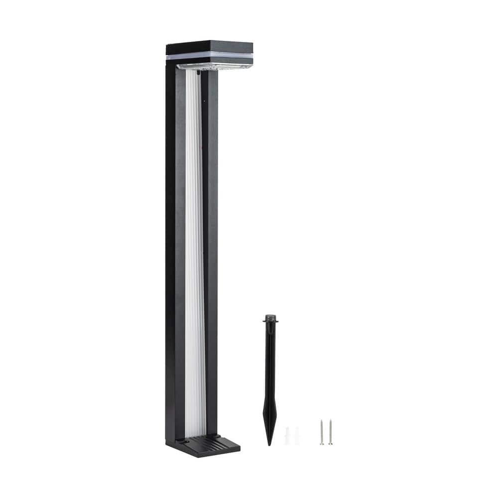 Gama Sonic Sentry Modern 60 Lumens Solar Outdoor LED Landscape Pathway Light - 2 Pack