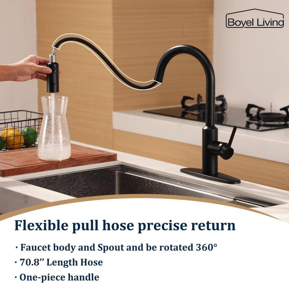 Boyel Living BL-APS244-MB Boyel Living Kitchen Faucet