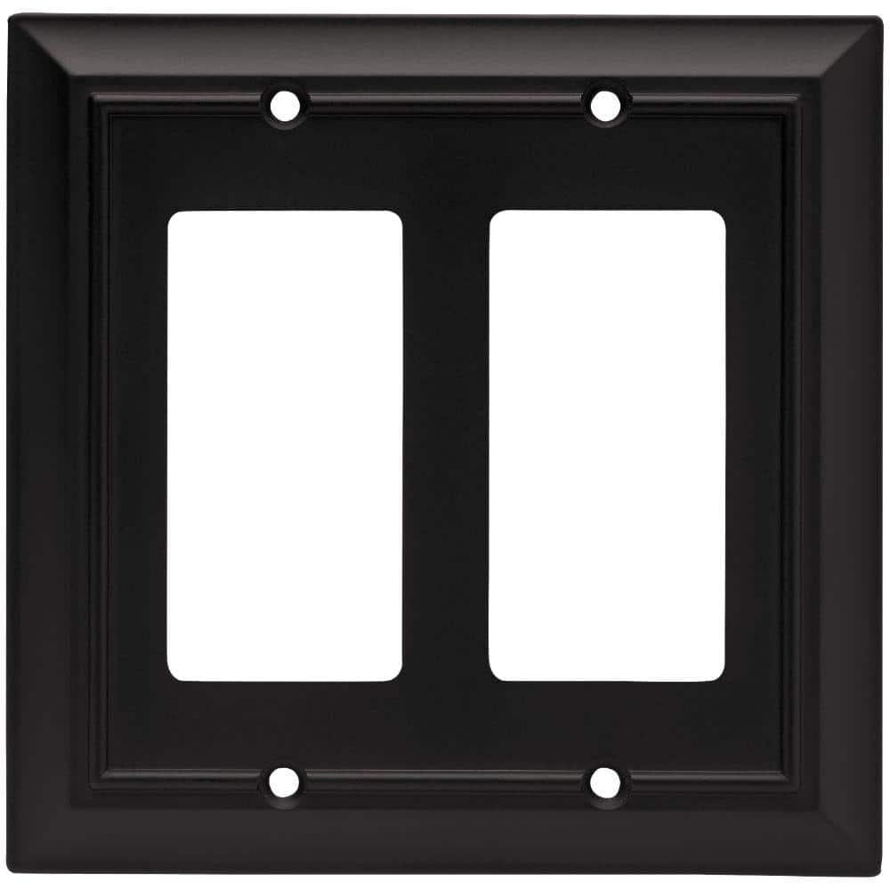 Architectural 2-Gang Rocker Wall Plate