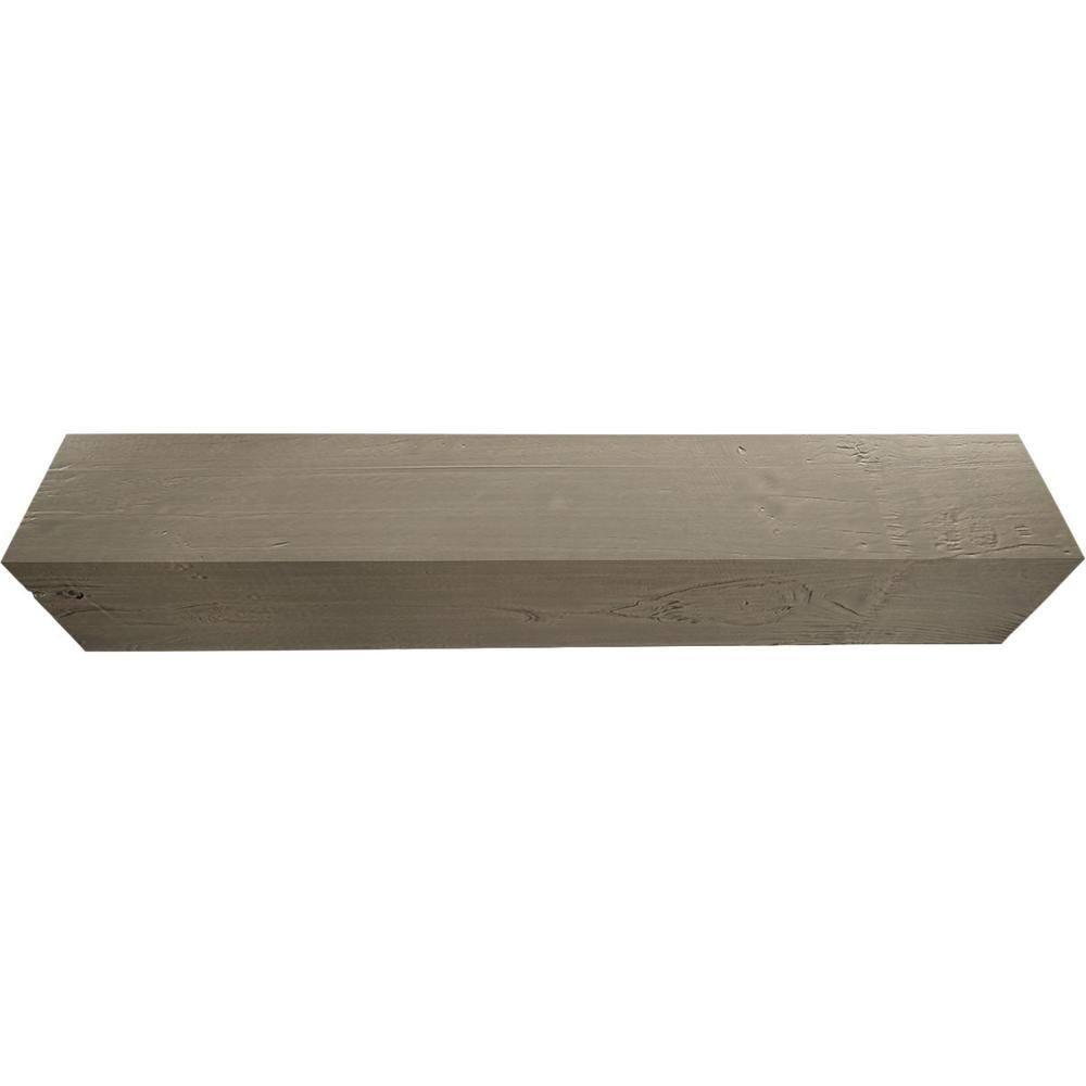 Ekena Millwork Knotty Pine Endurathane Faux Wood Beam Plank