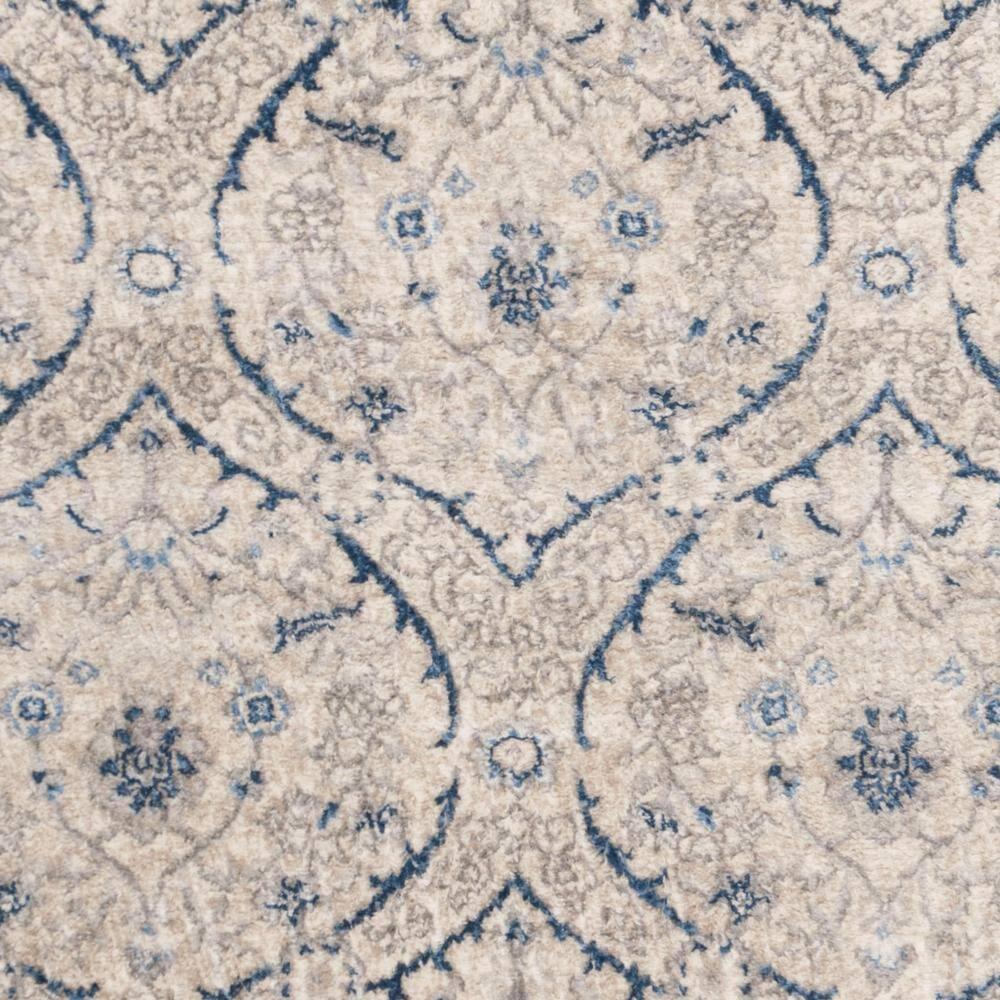 Brentwood BNT860 Power Loomed Area Rug - Light Grey/Blue - 4'x6' - Safavieh.