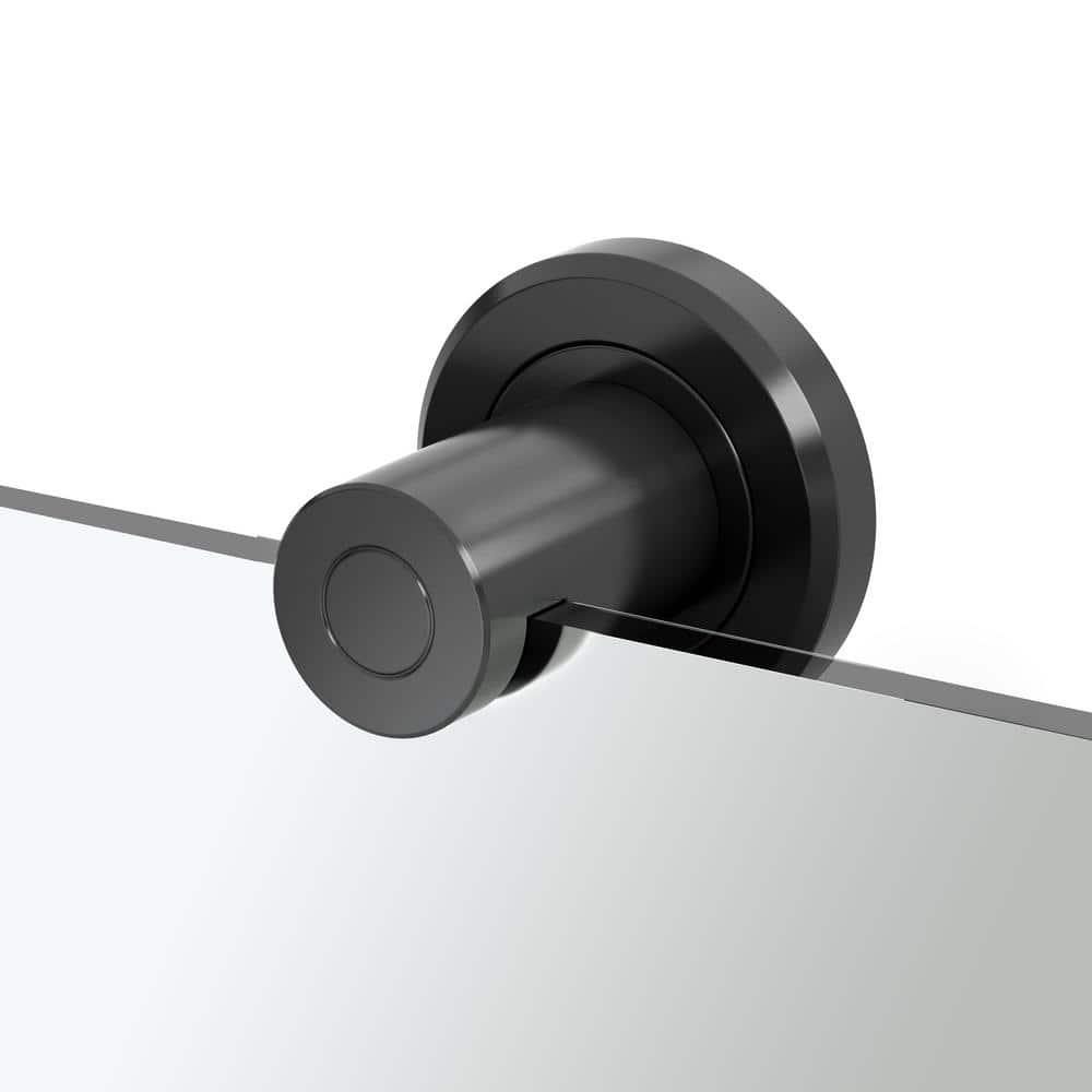Latitude Wall Mount Frameless Rectangle Bathroom Vanity Mirror | Mount Landscape or Portrait