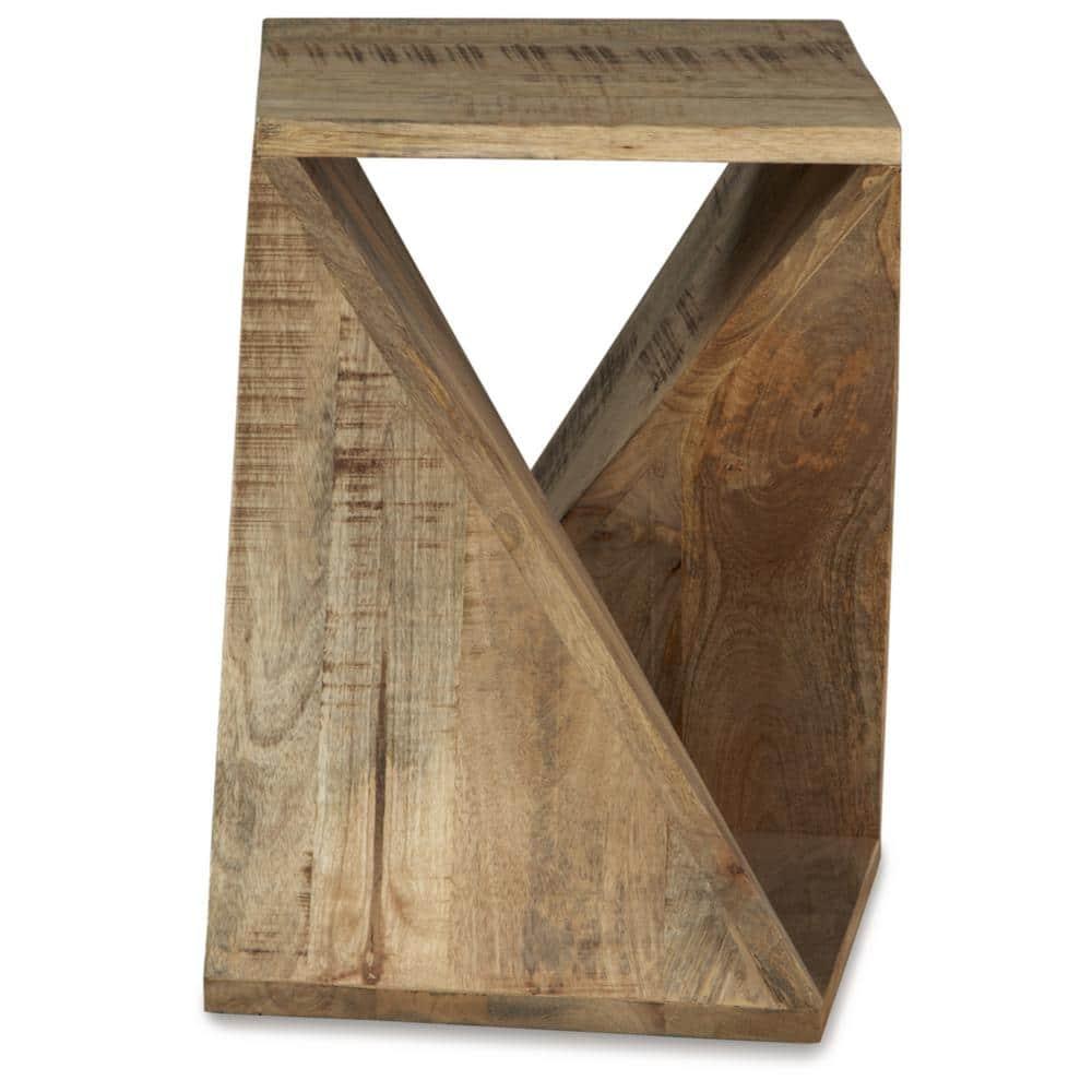 Millwood Pines Edu Solid Wood End Table