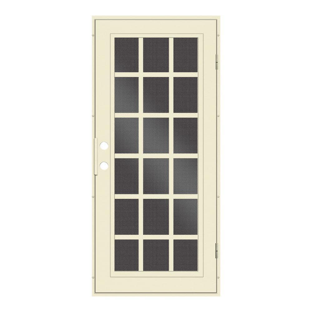 80'' Glass Aluminum Screen Doors