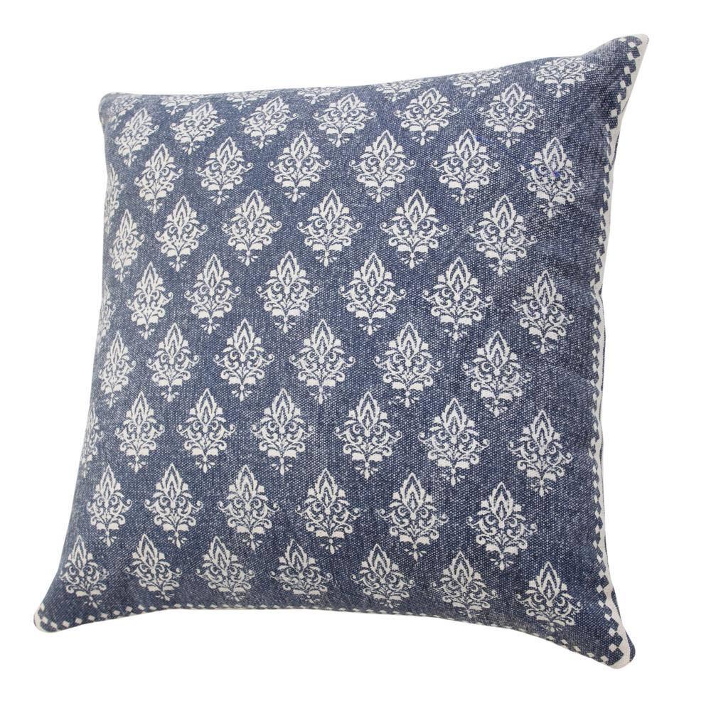 Classic Cotton Square Throw Pillow 20" x 20" - Neutral Tone