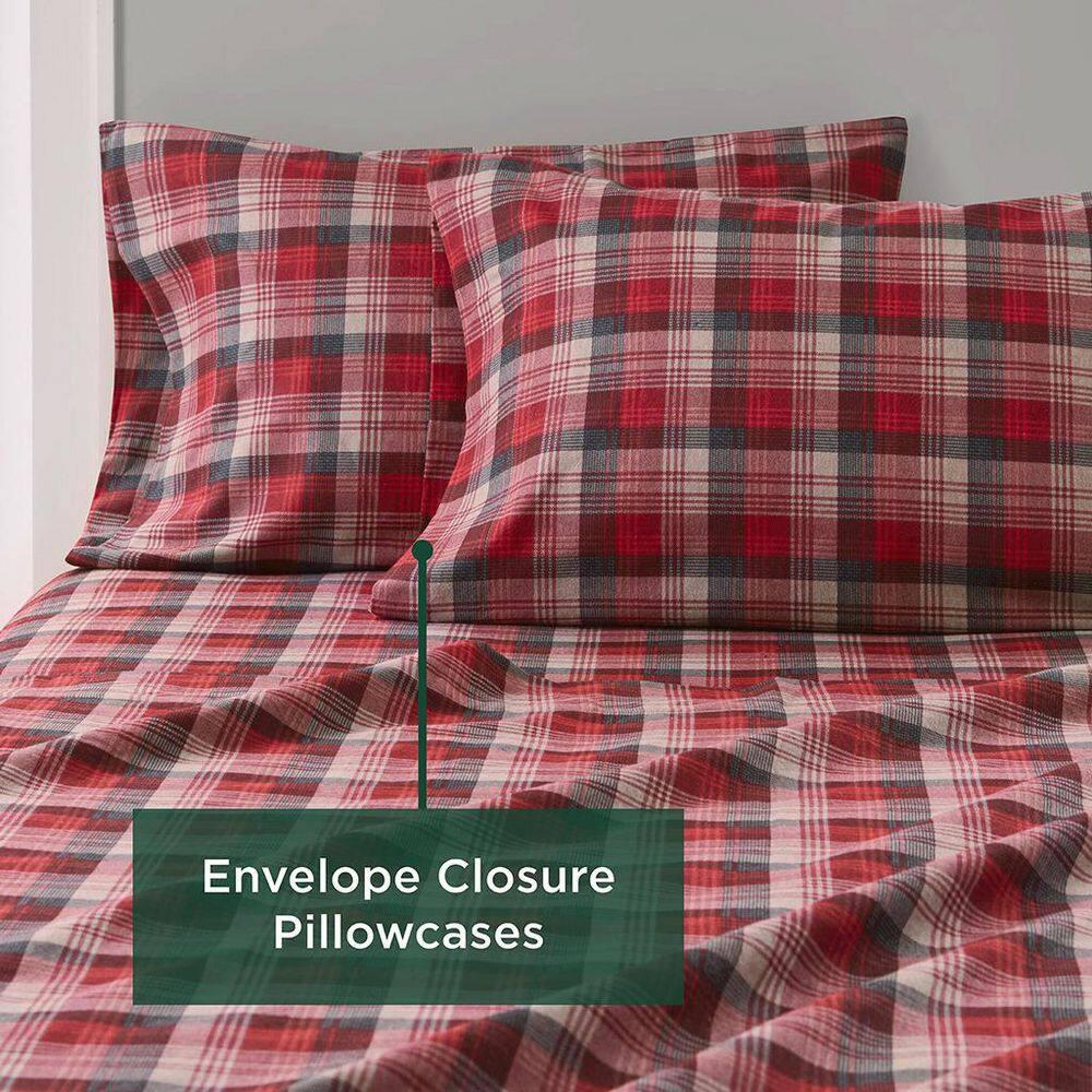 Woolrich 100% Cotton Flannel Sheet Set