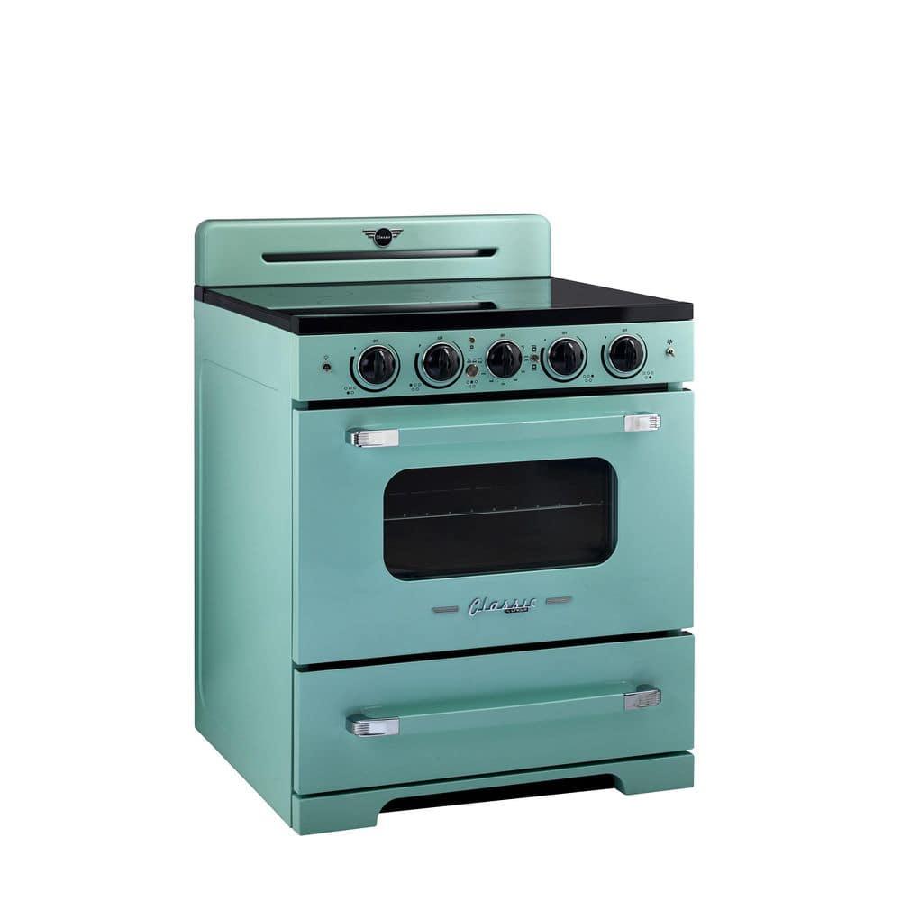 Unique 30' Classic Retro Induction Range, Summer