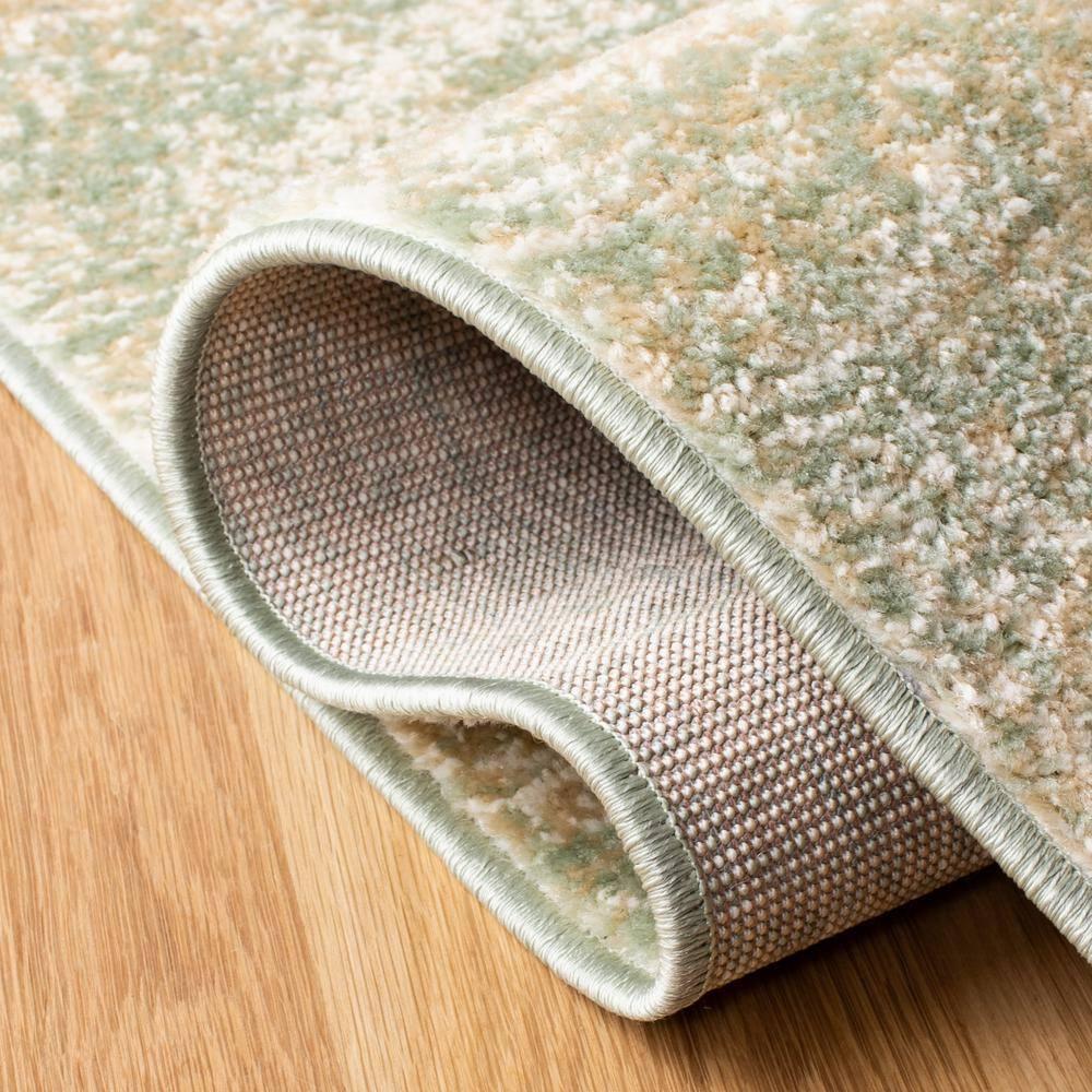 Adirondack ADR112 Machine Made Indoor Area Rug - Ivory/Sage - 8'x10' - Safavieh
