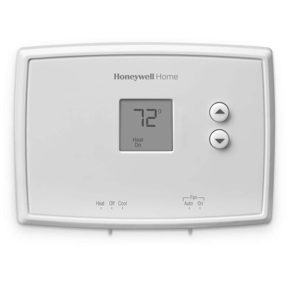 Honeywell Thermostat, Non-Programmable Thermostat, White, RTH111B1024/E1
